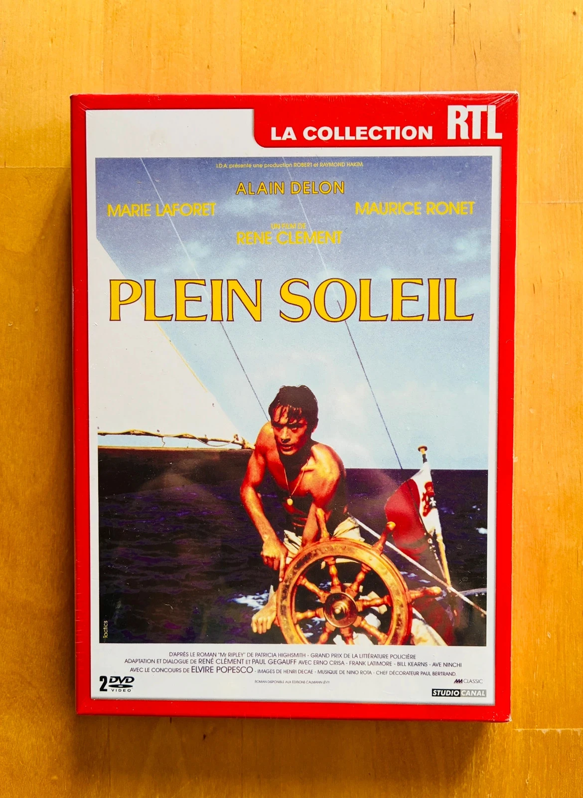 DVD Plein Soleil Alain Delon.